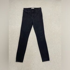 Madewell, Women’s High Rise Roadtripper Jeans,Size 28 Black.